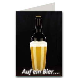 Zeige Details für BierPostCARD - "Auf ein Bier...." Klappkarte gedruckt auf hochwertigem Recyclingpapier A6 im Briefumschlag Bild von BierPostCARD - "Auf ein Bier...." Klappkarte gedruckt auf hochwertigem Recyclingpapier A6 im Briefumschlag