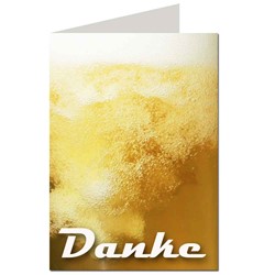 Zeige Details für BierPostCARD - "DANKE" Klappkarte gedruckt auf hochwertigem Recyclingpapier A6 im Briefumschlag Bild von BierPostCARD - "DANKE" Klappkarte gedruckt auf hochwertigem Recyclingpapier A6 im Briefumschlag