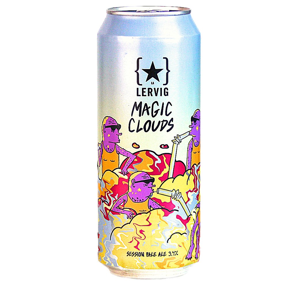 Bild von Lervig Aktienbryggerie - MAGIC CLOUDS - SESSION PALE ALE - DOSE - 0,5l ( MHD 05. MÄRZ 2026 )
